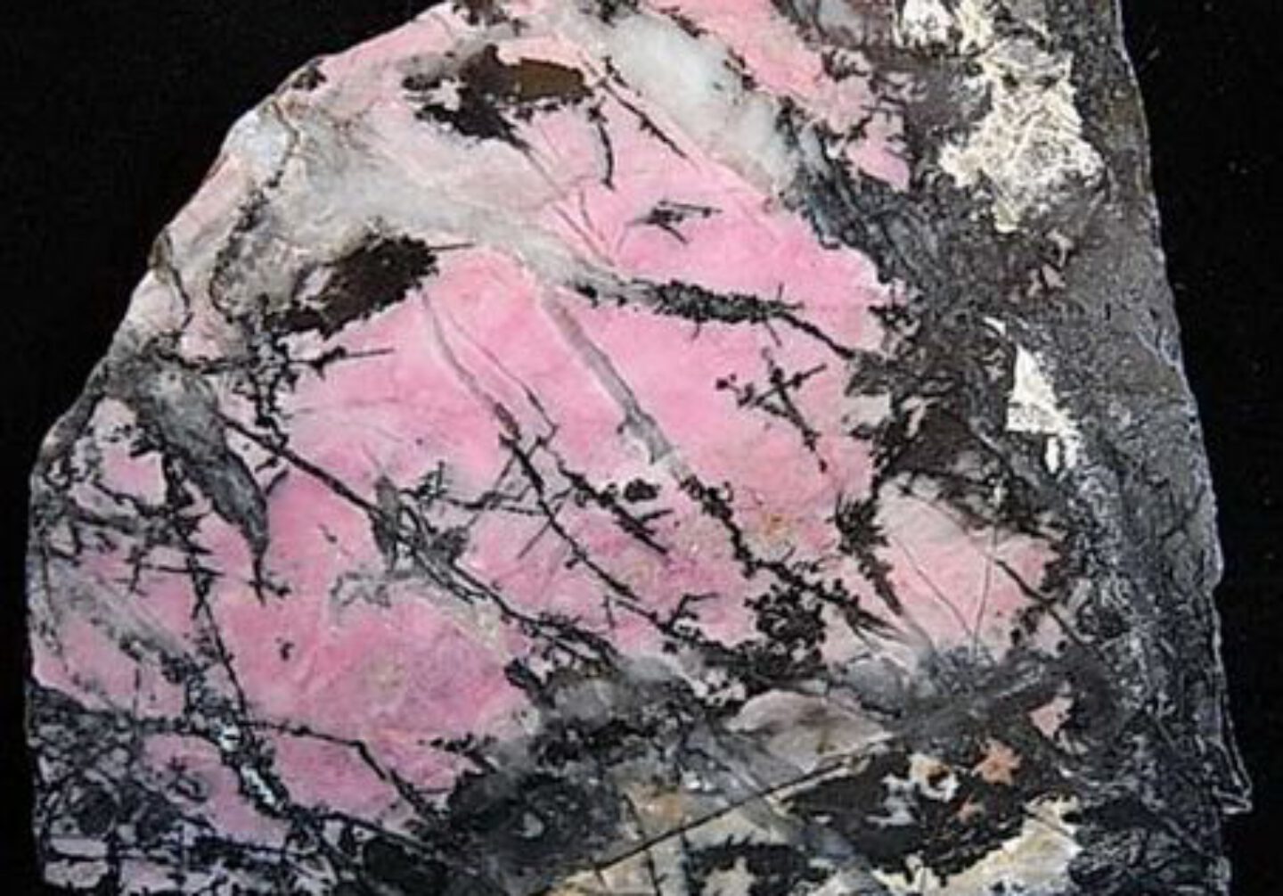 Rhodonit Anschnitt Material by 1STone Rhodonit Anschnitt Material by 1STone