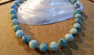 Hemimorphit Edelsteinkette by 1STone