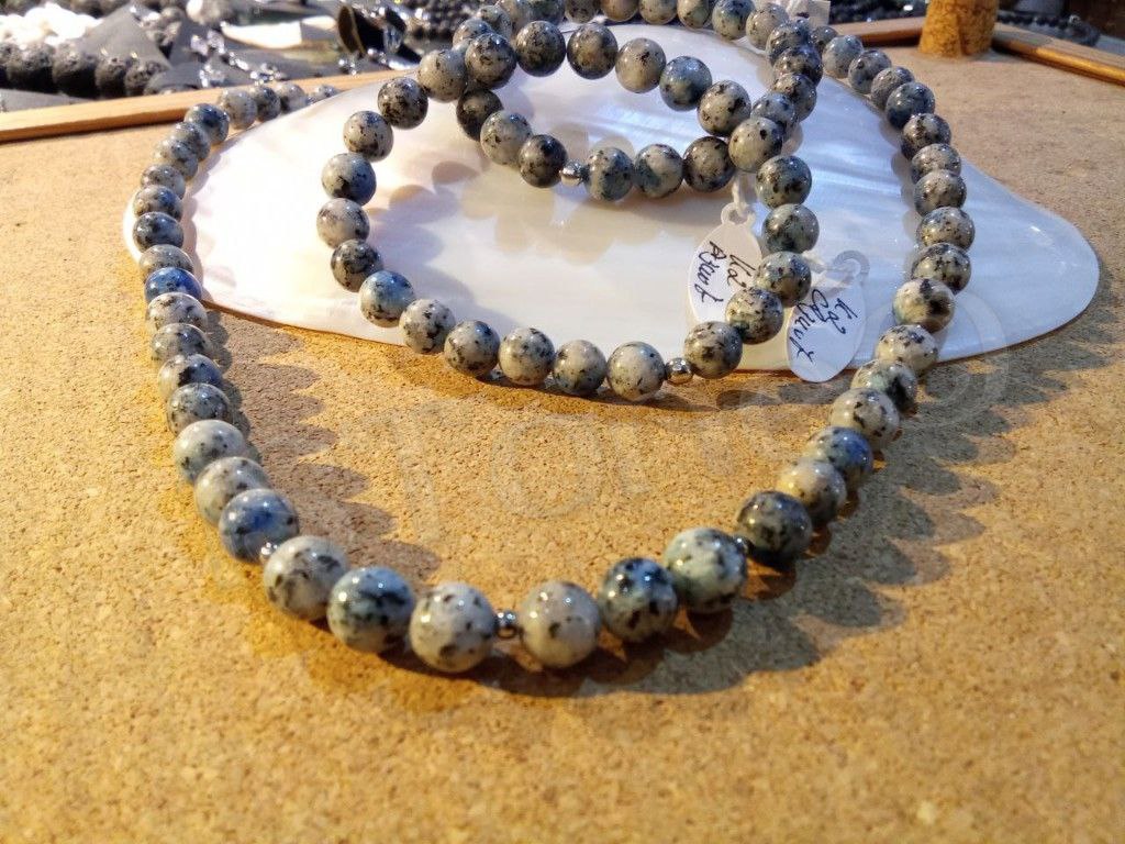 Edelsteinschmuck K2 Azurit Kette & Armbaender by 1STone