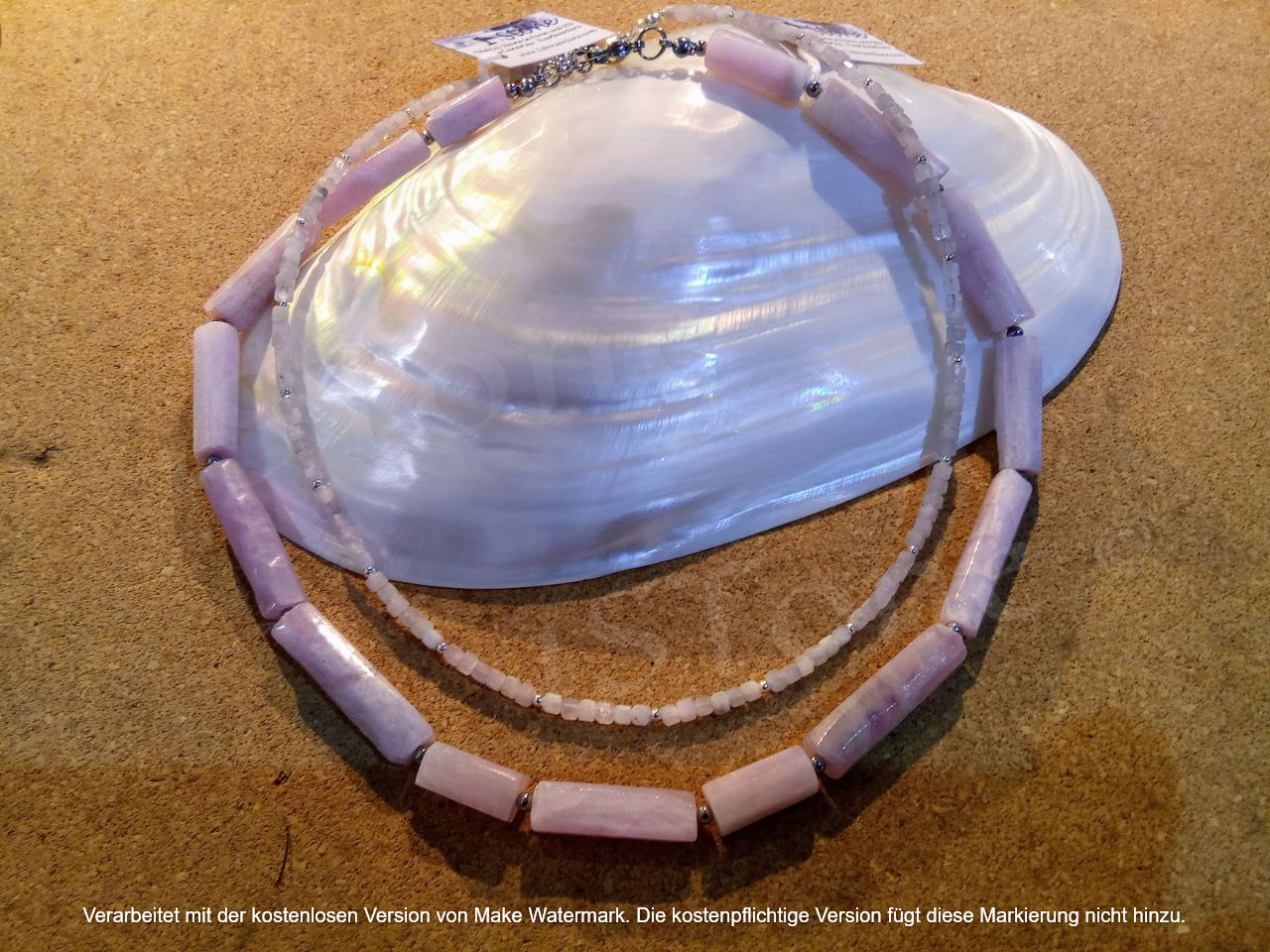 Kunzit Edelsteinketten by 1STone