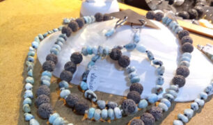 Larimar Edelsteinketten & Armbaender by 1STone