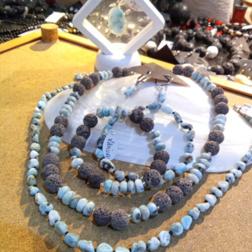 Larimar Larimar & Lava pastellbraun 1STone WZ 01