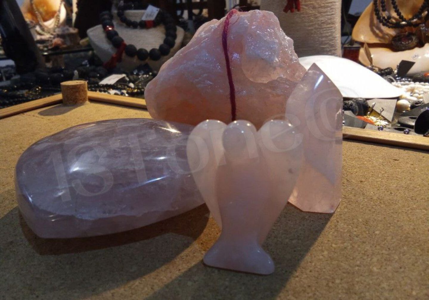 Rosenquarz Dekorationen by 1STone Fuerteventura Rosenquarz Dekorationen by 1STone Fuerteventura