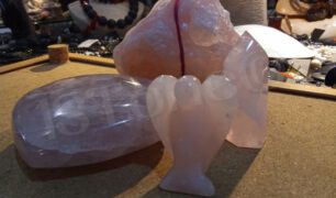 Rosenquarz Dekorationen by 1STone Fuerteventura