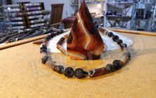 Sardonyx Edelstein Flame und Schmuck by 1STone