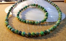 Variscit Edelsteinette und -Armband by 1STone