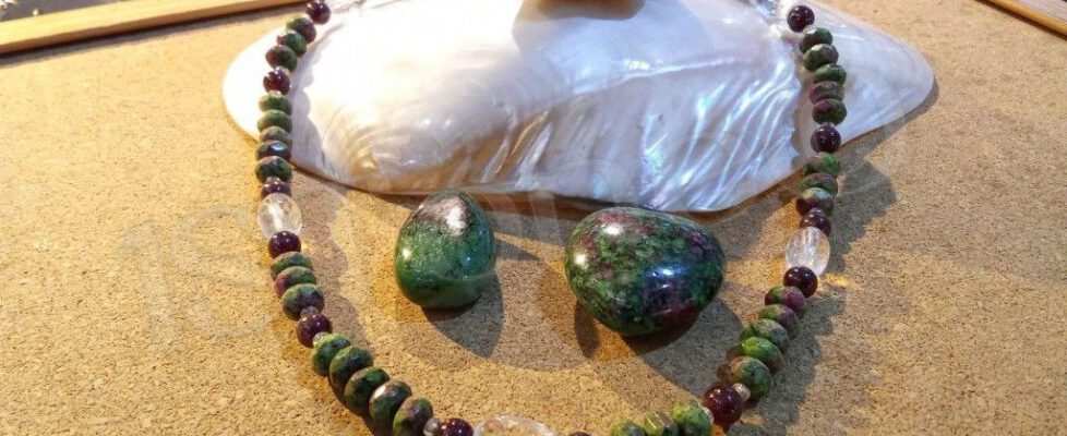 Rubin Zoisit Edelsteinschmuck by 1STone
