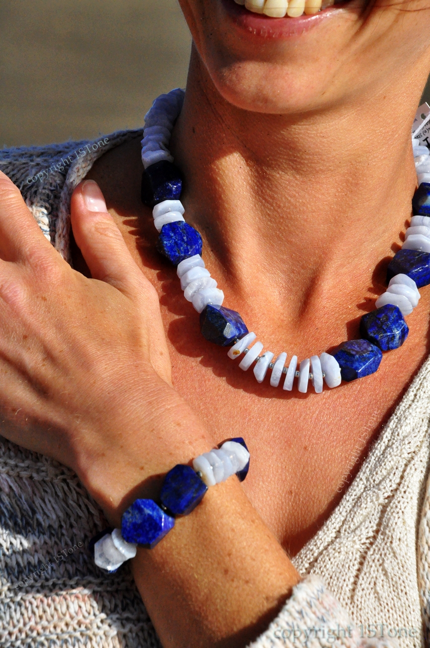 Edelsteinschmuck Lapis Lazuli 1STone Fuerteventura
