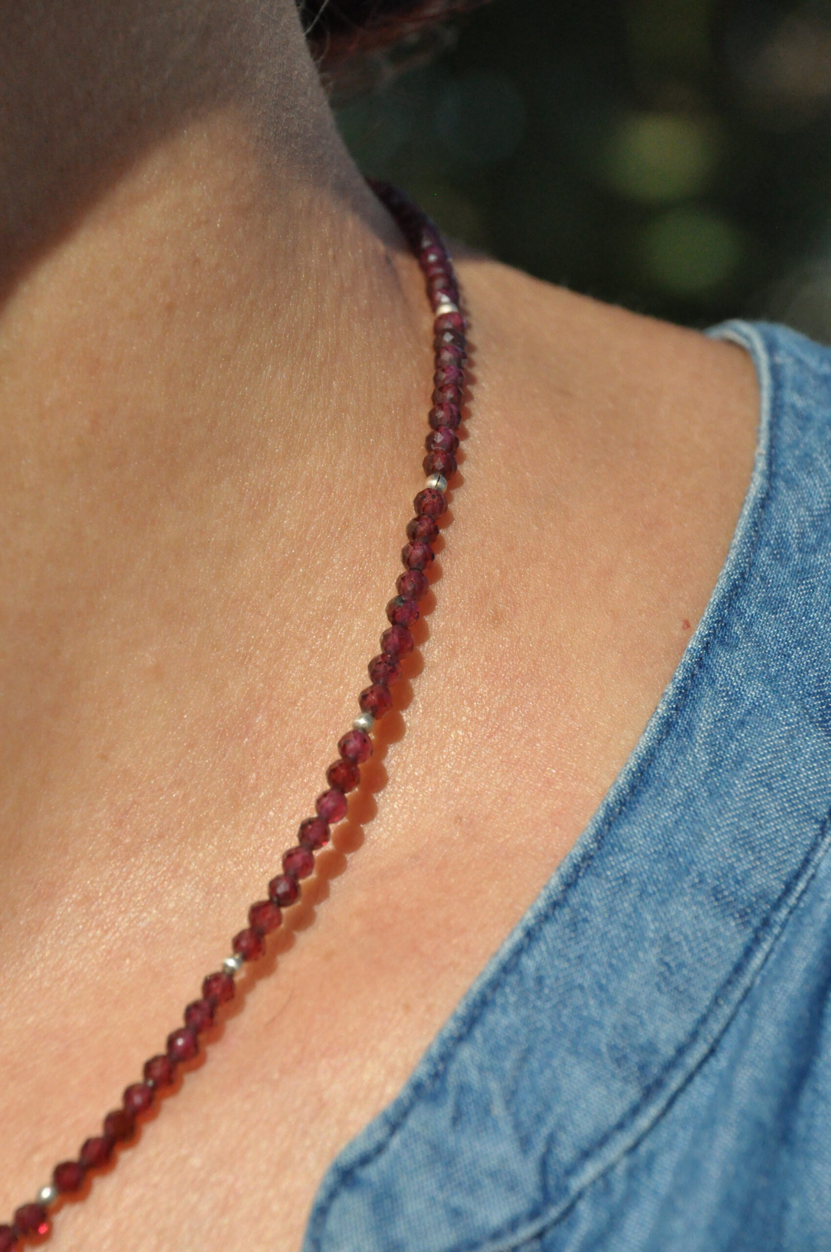 Granat Kette 1STone Fuerteventura